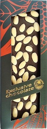 SEVERKA Hořká čokoláda s mandlemi 150g
