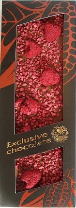 SEVERKA Mléčná čokoláda s malinami 120g