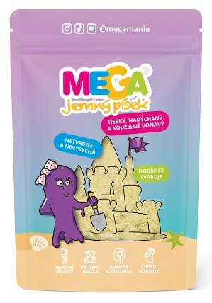 MEGAjemný písek voňavý - Žlutý 90g