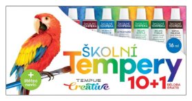 Barvy temperové Tempus 10+1