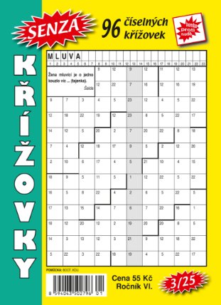 Senza číselné křížovky 3/2025
