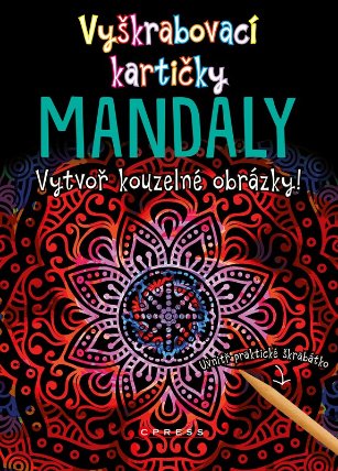 Vyškrabovací kartičky MANDALY - Vytvoř kouzelné obrázky