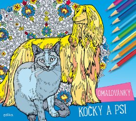 Kočky a psi – omalovánky