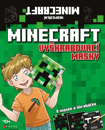 Vyškrabovací masky: Minecraft