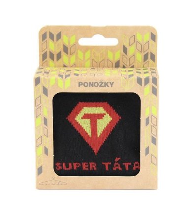 Ponožky Super táta - Na sebe