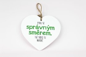 Keramické srdce Směr