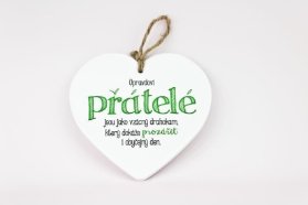 Keramické srdce Přátelé
