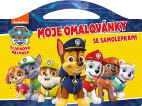 Tlapková patrola - Moje omalovánky se samolepkami