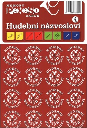 Hudební názvosloví 4 - pexeso