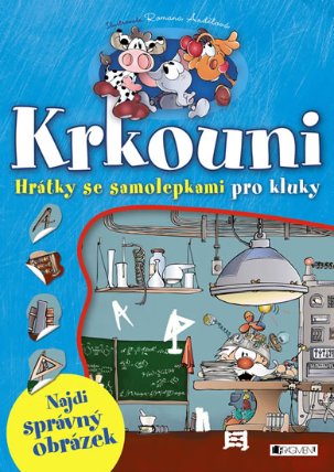 Krkouni - Hrátky se samolepkami pro kluk