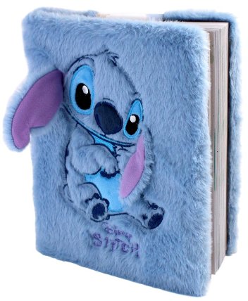 Stitch - Plyšový denník