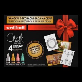 PWE-5M sada křídových popisovačů, vánoční dekorační sada, 1,8 - 2,5 mm, mix barev