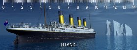 pravítko 3D Titanic deep