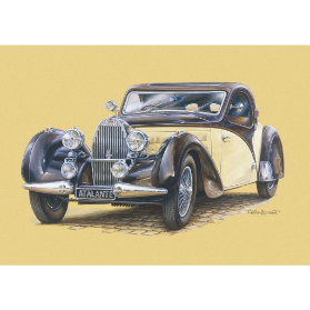 3D Bugatti Atalante 1938