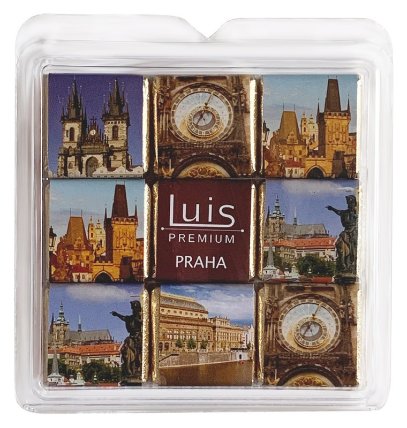 Čokoláda Miniatury Praha 3x3