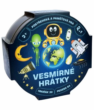 Vesmírné hrátky 2v1 - společenská hra