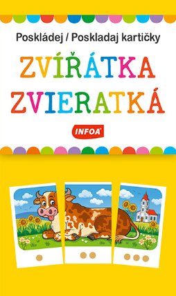 Poskládej kartičky - Zvířátka / Poskládaj kartičky - Zvieratká
