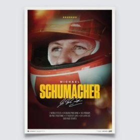 MICHAEL SCHUMACHER - KEEP FIGHTING - 2023 | CLASSIC EDITION POSTER