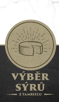 The Elder Scrolls - Výběr sýrů
