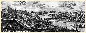 Veduta Praha (černobílá)