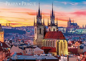 Magnet Týn Church and Prague Castle