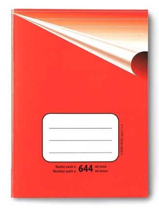 Školní sešit BOBO 644 linka, A6