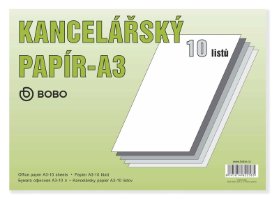Kancelářský papír A3, 70 g, 10 listů