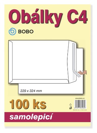 Obálky C4 samolepicí (bal. 100ks)