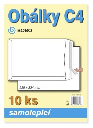 Obálky C4 samolepicí (bal. 10ks)