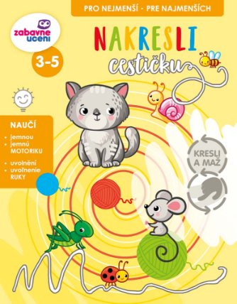 Kresli a maž - Nakresli cestičku