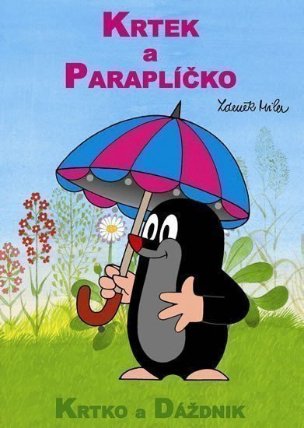 Krtek a paraplíčko - omalovánky A4