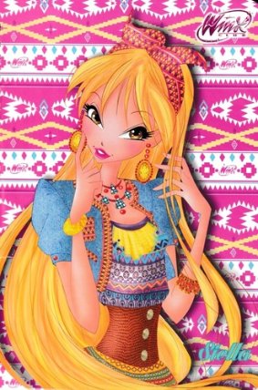 Winx club - Zápisník A5 s kroužkovou vazbou
