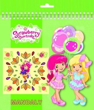 Strawberry - Omalovánky Dětské mandaly