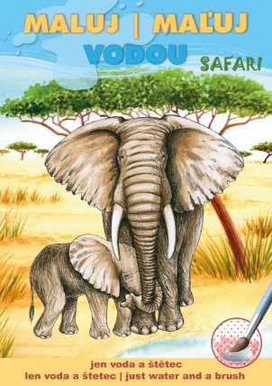 Safari - Maluj vodou A5
