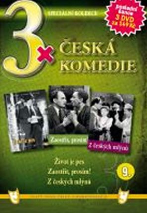 3x DVD - Česká komedie 9.