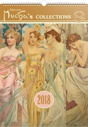 Kalendář nástěnný 2018 - Alfons Mucha