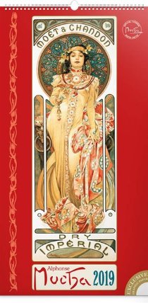 Kalendář nástěnný 2019 - Alfons Mucha, 3