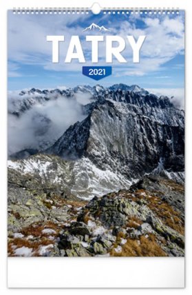Kalendář 2021 nástěnný: Tatry (slovenská verze), 33 × 46 cm