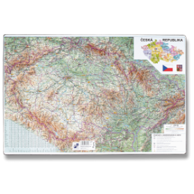 Podložka na stůl mapa České republiky 60 x 40 cm