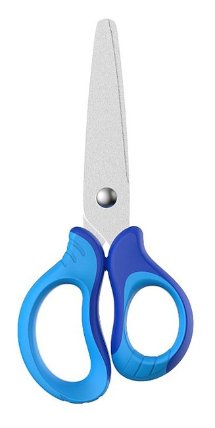 Keyroad Dětské nůžky Soft 12,5 cm - modré