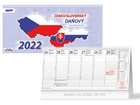 Kalendář 2022 stolní Česko/slovenský