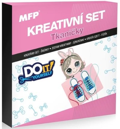 Kreativní set - tkaničky