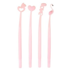Gelové pero Fancy - Pink Heart