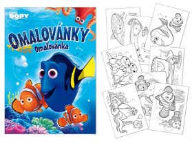 Omalovánky MFP A4 Disney (Hledá se Dory)