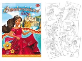 Omalovánky MFP A4 Disney (Elena of Avalor)