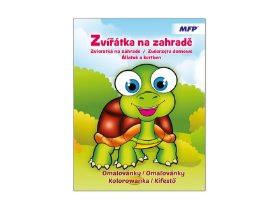 Omalovánky MFP A4 Zvířátka na zahradě 210x276/32s