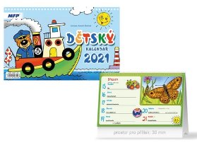 Kalendář 2021 stol: Dětský