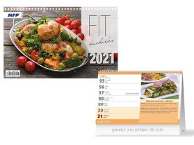 Kalendář 2021 stol: FIT kuchařka