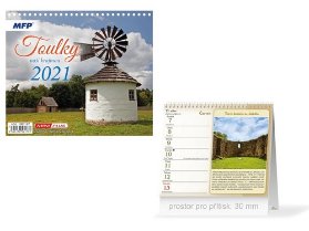 Kalendář 2021 stol: Mini Toulky naší krajinou