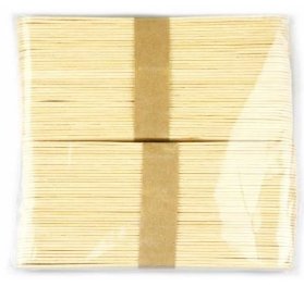 Špachtle dřevěné 150x18x1,5 cm - přírodní 80 ks
